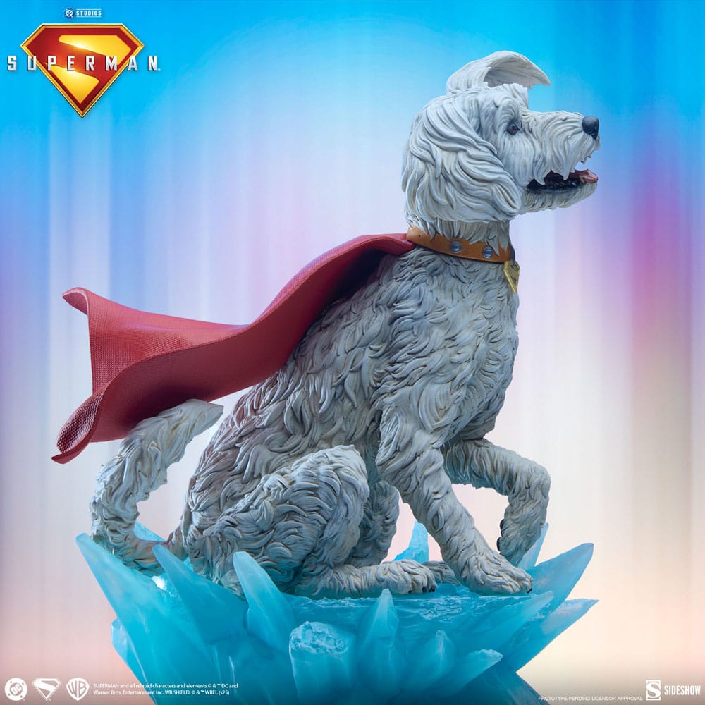 Superman (2025) Premium Format Statuen Superman 61 cm & Krypto 23 cm Bundle (2)