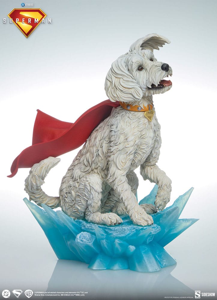 Superman (2025) Premium Format Statuen Superman 61 cm & Krypto 23 cm Bundle (2)