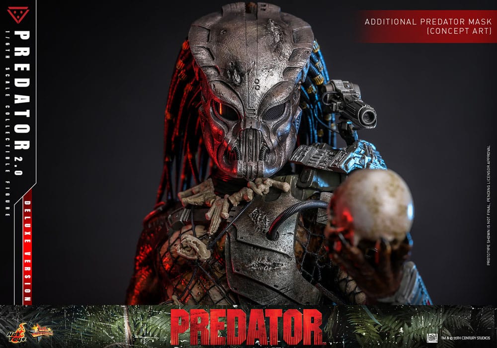 Predator Movie Masterpiece Actionfigur 1/6 Predator (2.0) Deluxe Version 34 cm