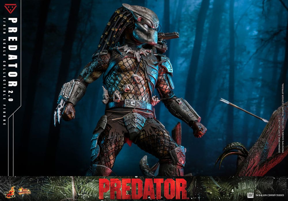 Predator Movie Masterpiece Actionfigur 1/6 Predator (2.0) 34 cm