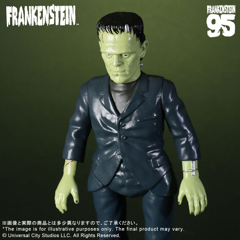 Universal Monsters Retro Sofubi Series Soft Vinyl Figur Frankenstein (1931) 27 cm
