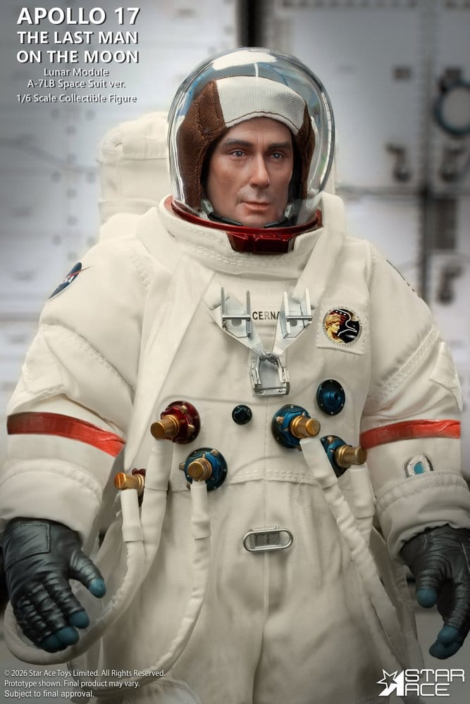 NASA Apollo 17 Actionfigur 1/6 The Last Man on the Moon 30 cm