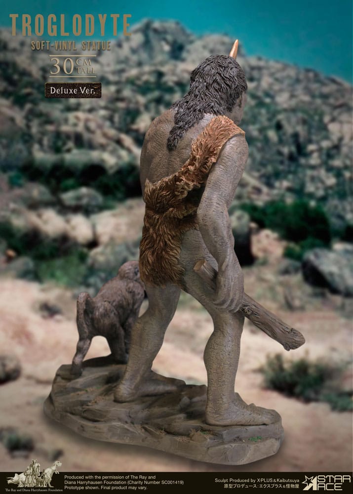 Ray Harryhausens Soft Vinyl Statue Troglodyte Deluxe Version 30 cm