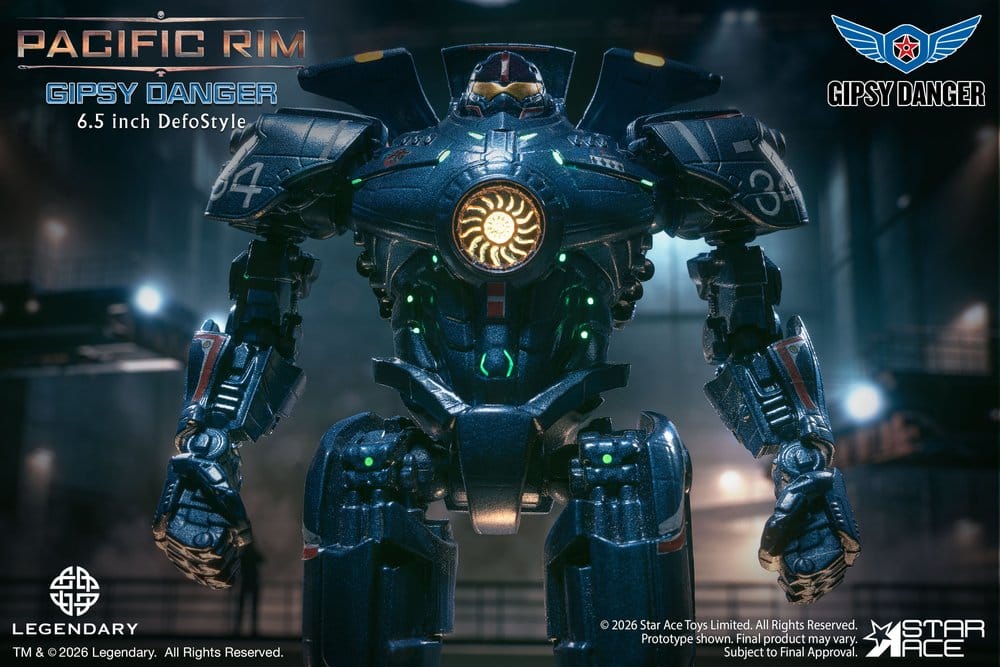 Pacific Rim DefoStyle Figur Gipsy Danger NX 17 cm