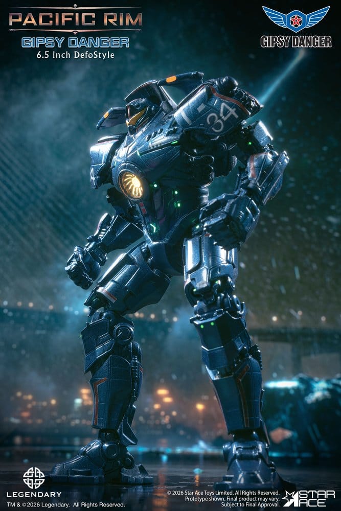 Pacific Rim DefoStyle Figur Gipsy Danger NX 17 cm