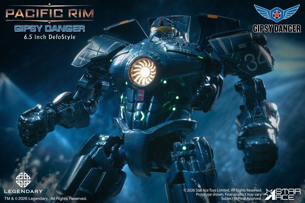 Pacific Rim DefoStyle Figur Gipsy Danger NX 17 cm