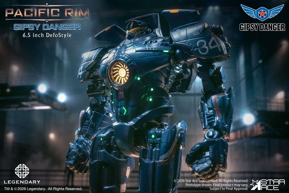 Pacific Rim DefoStyle Figur Gipsy Danger DX 17 cm