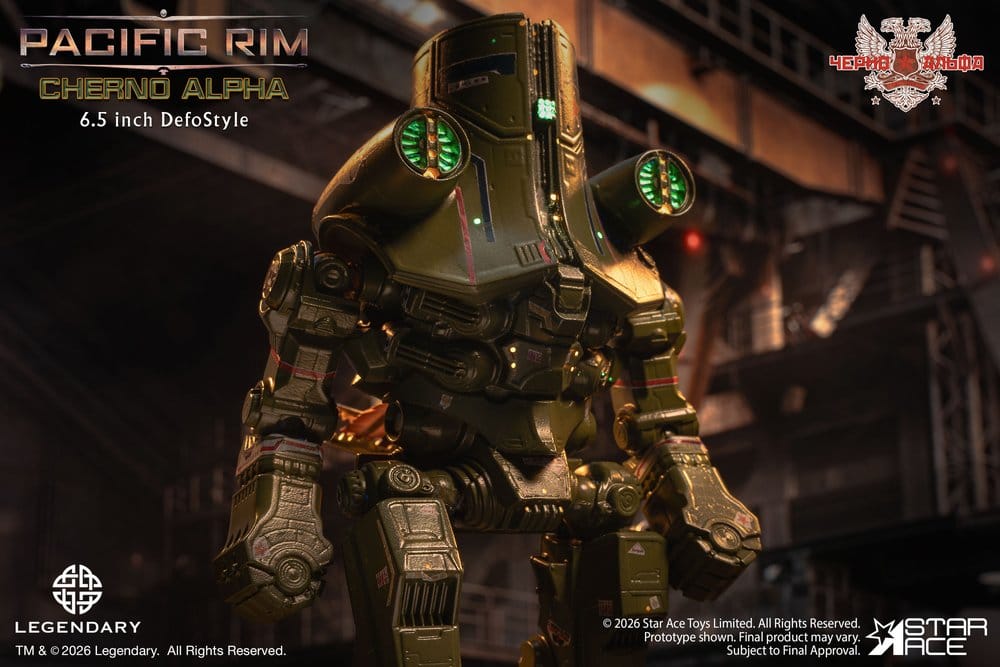 Pacific Rim DefoStyle Figur Cherno Alpha DX 17 cm