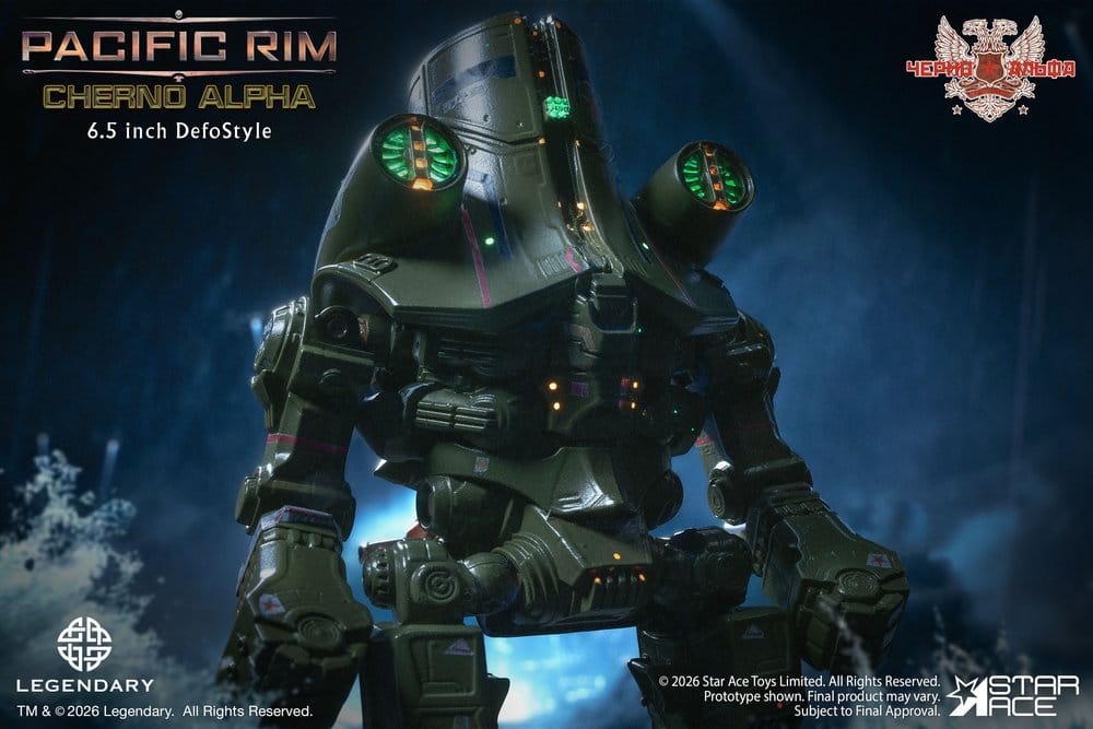 Pacific Rim DefoStyle Figur Cherno Alpha DX 17 cm