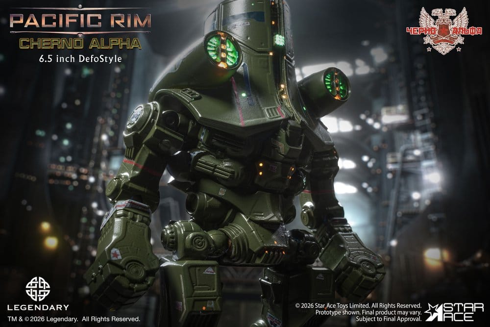 Pacific Rim DefoStyle Figur Cherno Alpha DX 17 cm