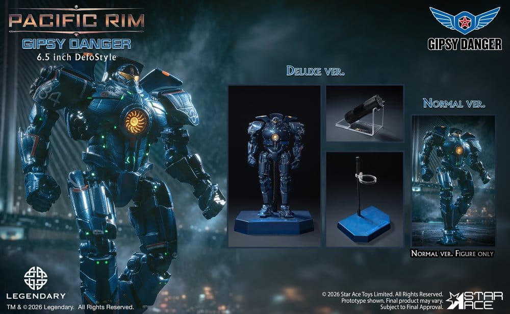 Pacific Rim DefoStyle Figur 2er-Pack Gipsy Danger & Cherno Alpha DX 17 cm
