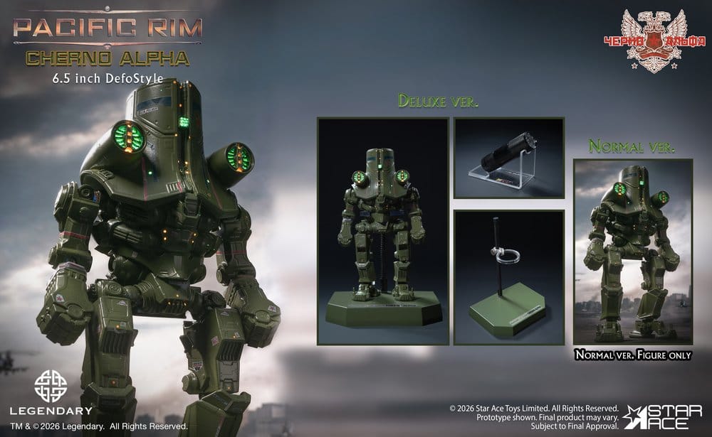 Pacific Rim DefoStyle Figur 2er-Pack Gipsy Danger & Cherno Alpha DX 17 cm