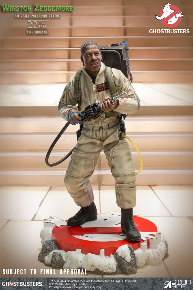 Ghostbusters Statue 1/8 Winston Zeddemore 22 cm