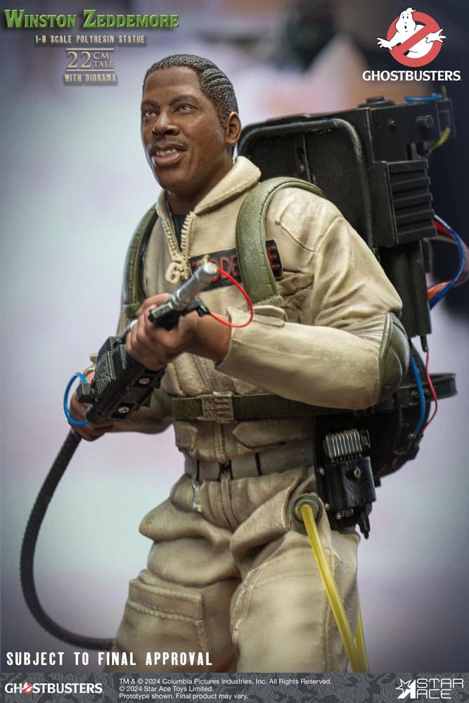 Ghostbusters Statue 1/8 Winston Zeddemore 22 cm