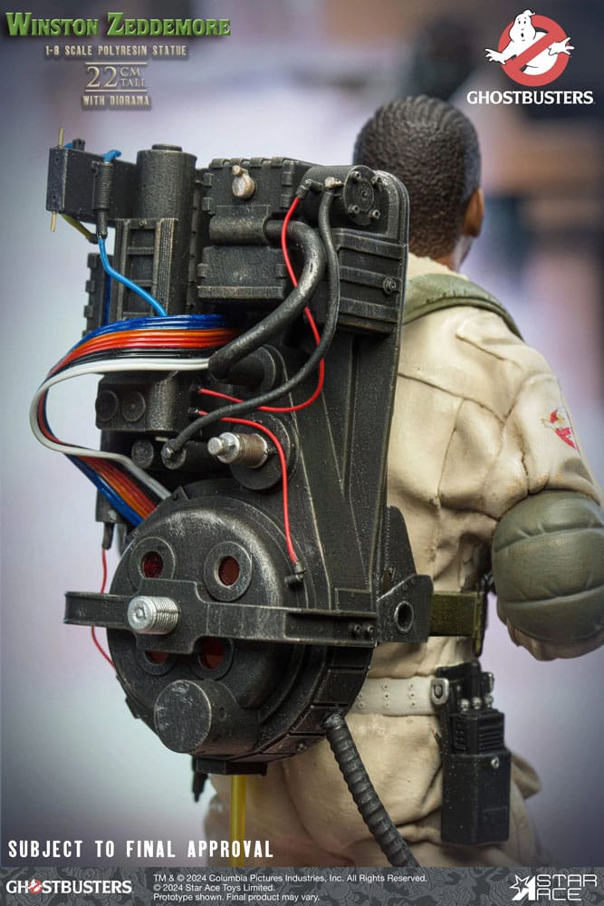 Ghostbusters Statue 1/8 Winston Zeddemore 22 cm
