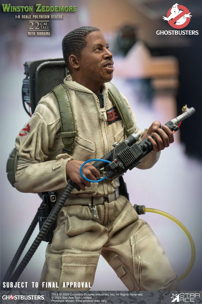 Ghostbusters Statue 1/8 Winston Zeddemore 22 cm