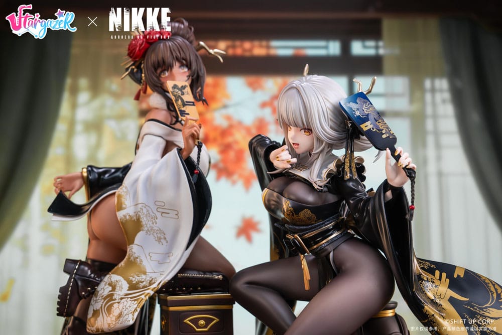 Goddess of Victory: Nikke PVC Statuen 2er-Set 1/4 Blanc & Noir