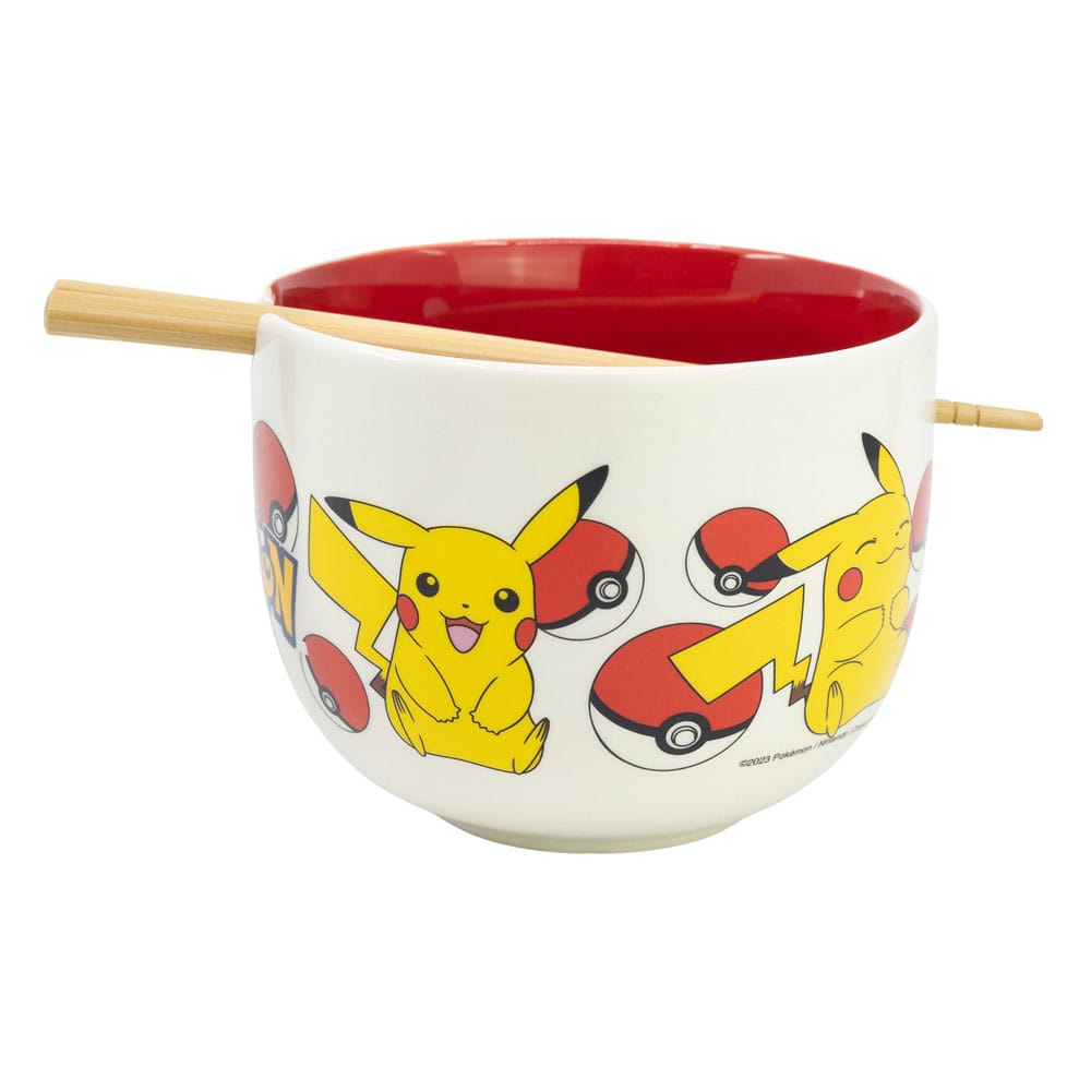 Pokémon Ramen-Schüssel mit Stäbchen Face