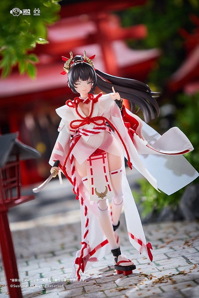 Combat Priestess Actionfigur 1/12 Sakura Uefuji 15 cm