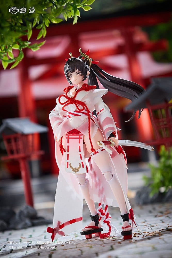 Combat Priestess Actionfigur 1/12 Sakura Uefuji 15 cm