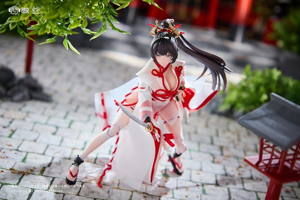 Combat Priestess Actionfigur 1/12 Sakura Uefuji 15 cm