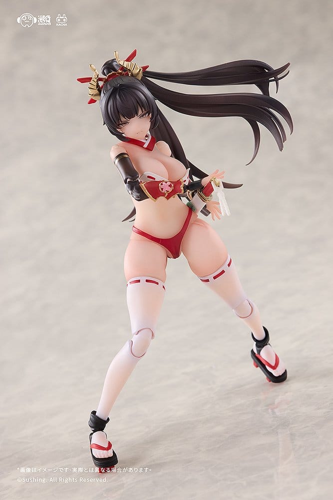 Combat Priestess Actionfigur 1/12 Sakura Uefuji 15 cm