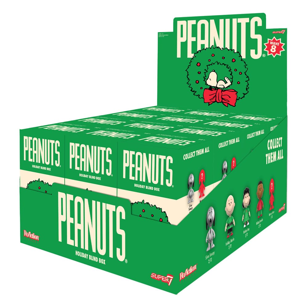 Peanuts ReAction Actionfiguren 10 cm Wave 08 Holiday Blind Box Display (12)