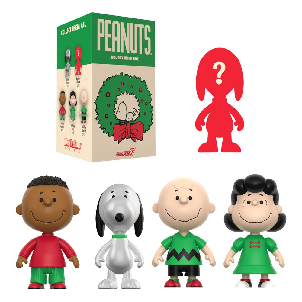 Peanuts ReAction Actionfiguren 10 cm Wave 08 Holiday Blind Box Display (12)