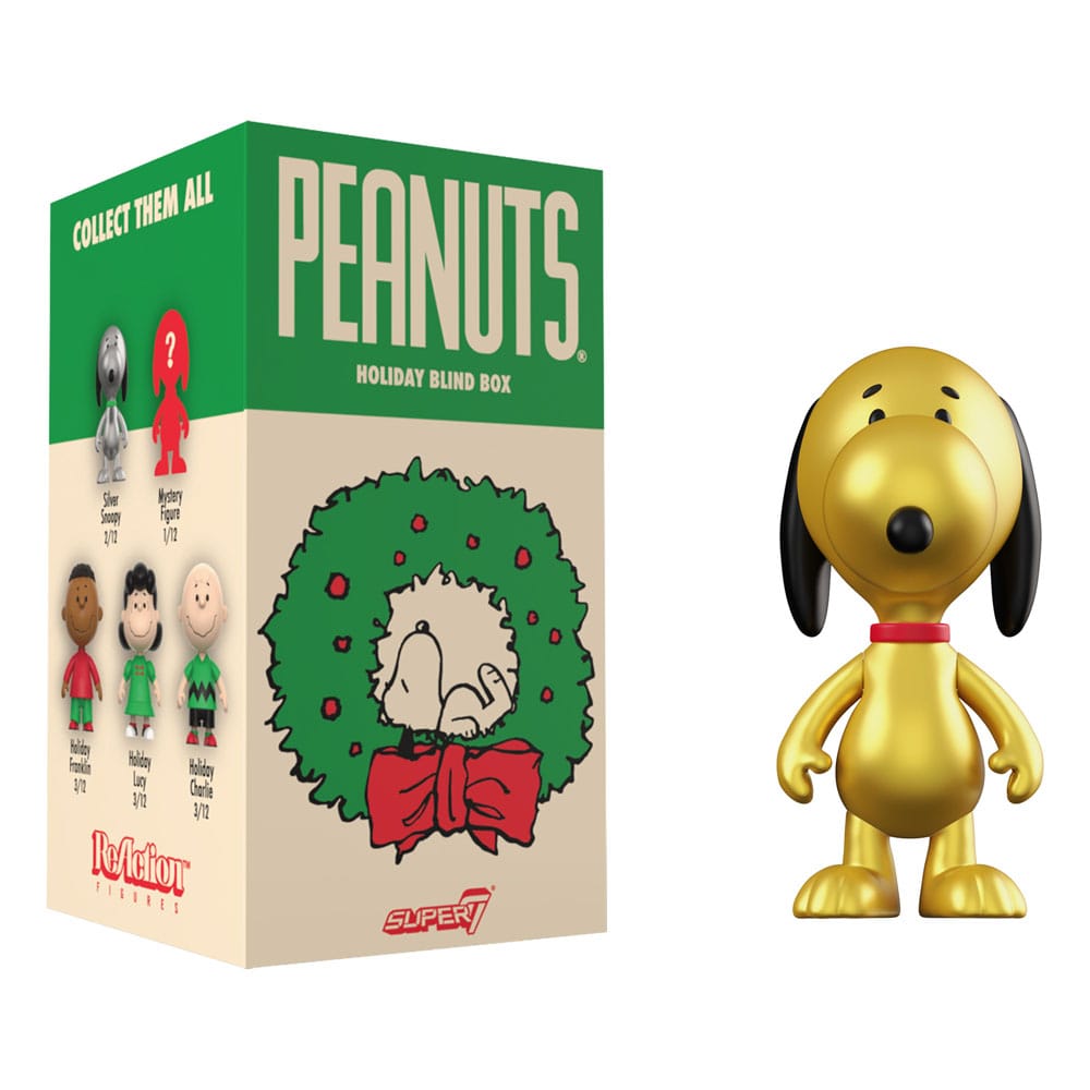 Peanuts ReAction Actionfiguren 10 cm Wave 08 Holiday Blind Box Display (12)