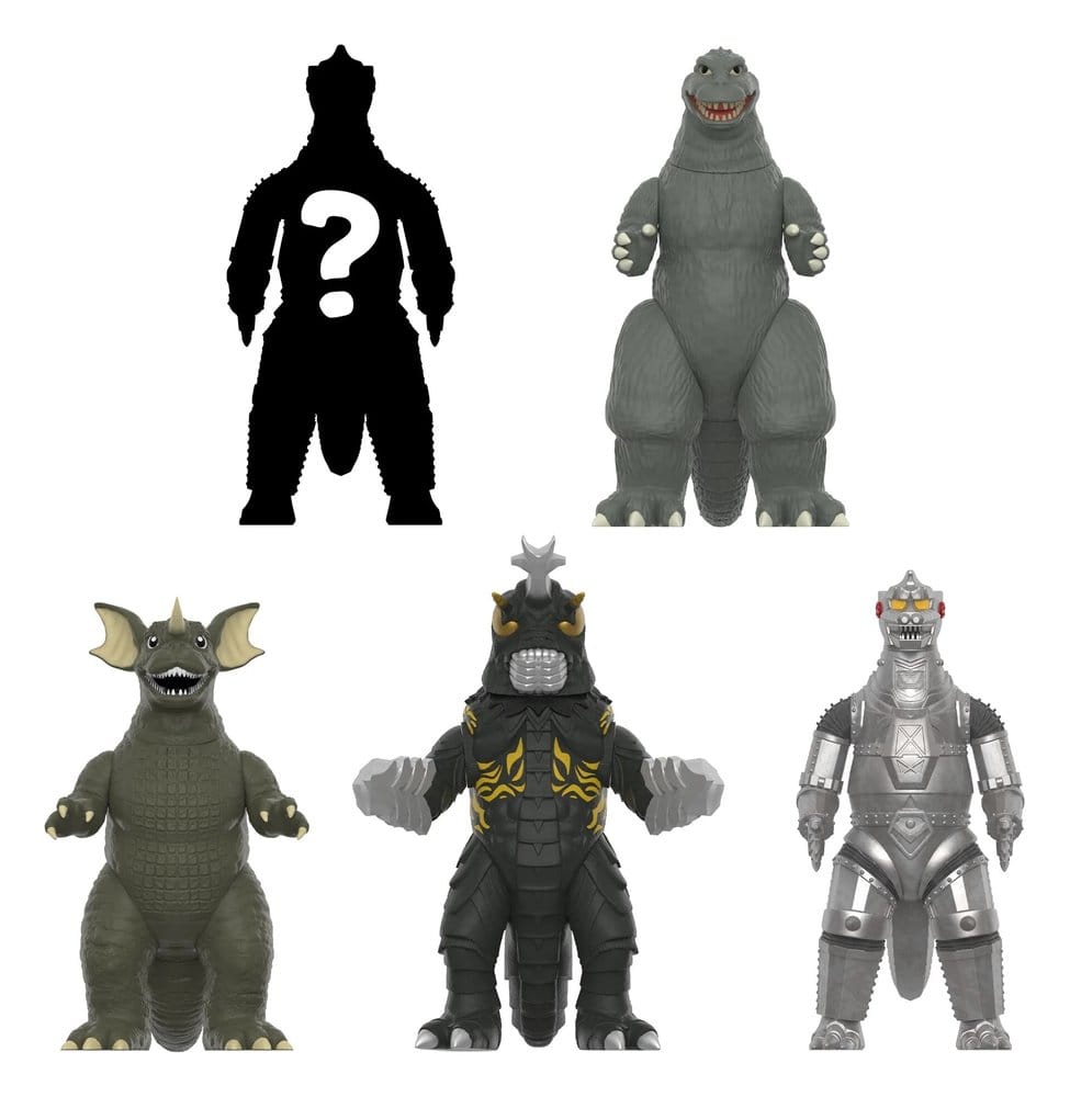 Godzilla Toho (Monster Island) Actionfigur Blind Box Wave 7 Display (12)