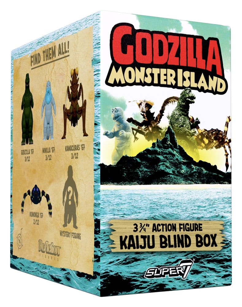 Godzilla Toho (Monster Island) Actionfigur Wave 13 Blind Box Display (12)
