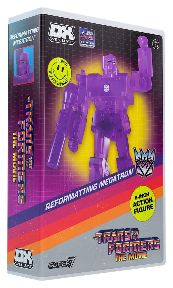 Transformers Deluxe Actionfigur Wave 02 Reformatting Megatron (VHS, The Movie)