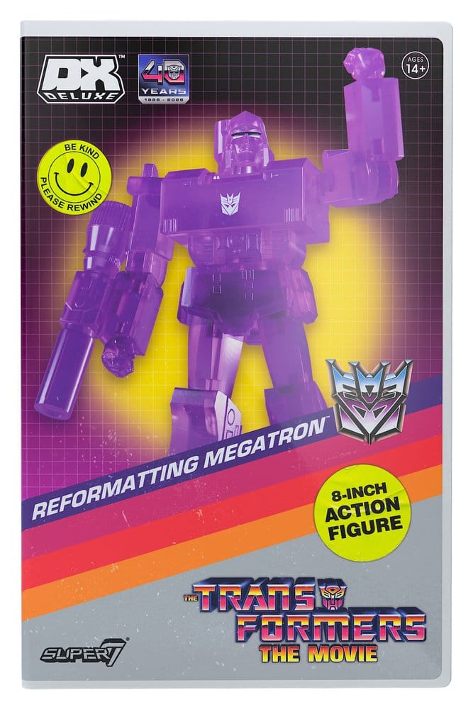 Transformers Deluxe Actionfigur Wave 02 Reformatting Megatron (VHS, The Movie)