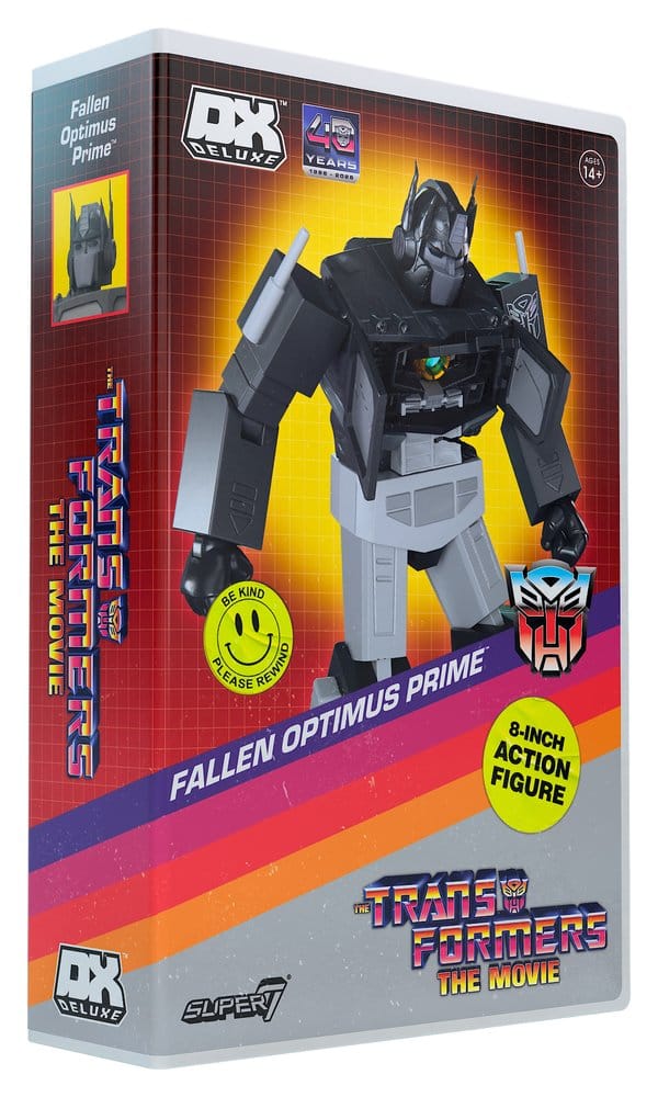 Transformers Deluxe Actionfigur Wave 02 Dead Optimus Prime (VHS, The Movie)