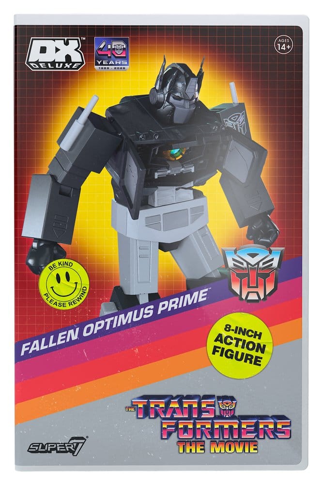 Transformers Deluxe Actionfigur Wave 02 Dead Optimus Prime (VHS, The Movie)