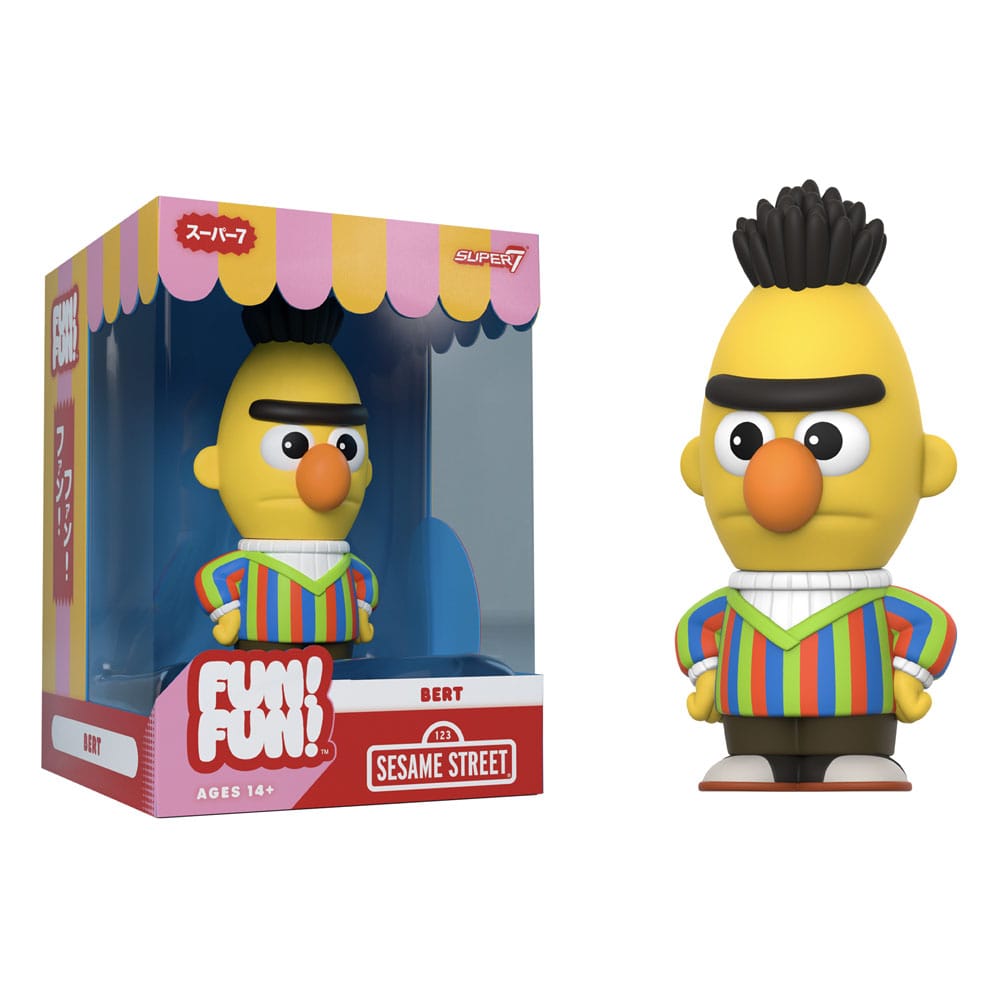 Sesamstraße FUN! FUN! Soft Vinyl Figur Wave 02 Bert 13 cm