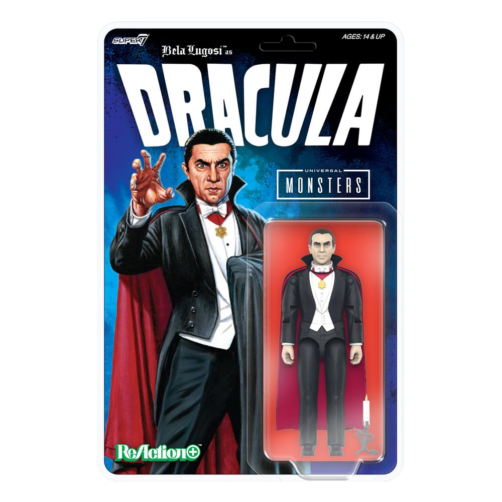 Universal Monsters ReAction+ Actionfigur Wave 1 Dracula 10 cm
