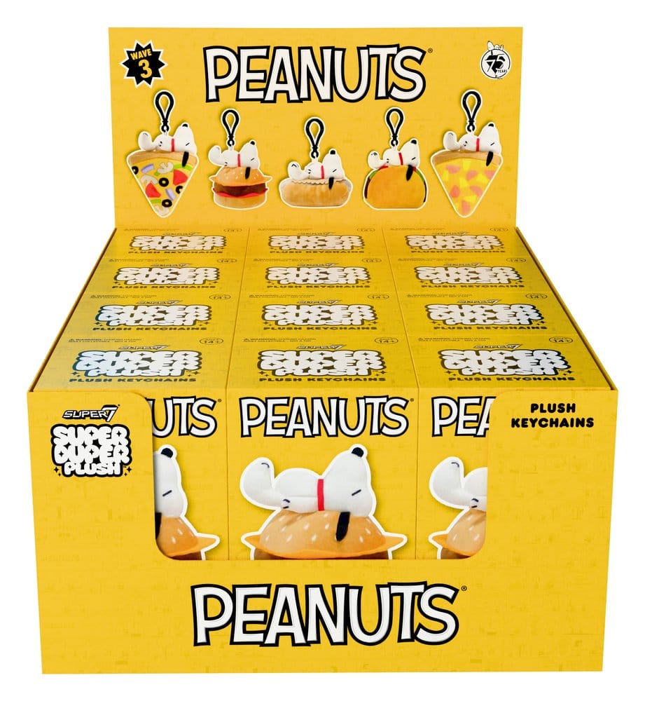 Peanuts Super Duper Plüschfiguren Wave 03 Blind Box Display (12)