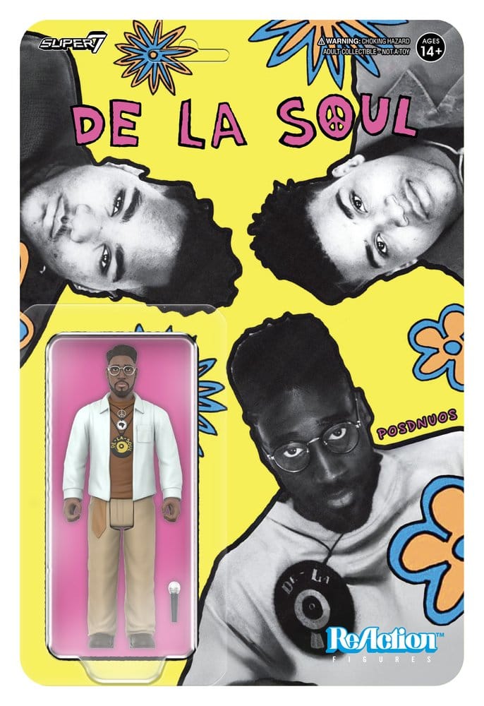 De La Soul ReAction Actionfigur Wave 01 Kelvin "Posdnuos" Mercer (Me, Myself & I)