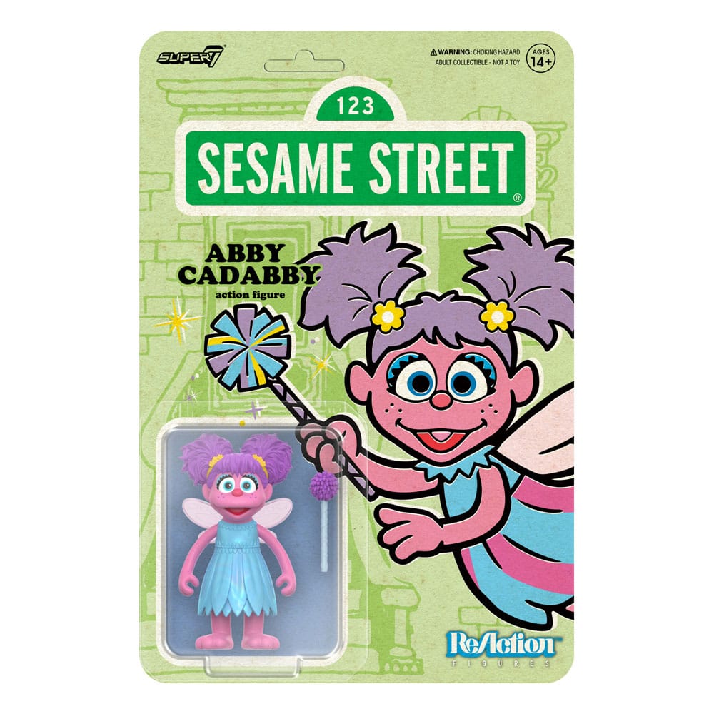 Sesamstraße ReAction Actionfigur Wave 05 Abby Cadabby 10 cm