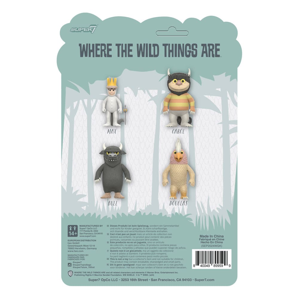 Where The Wild Things Are ReAction Actionfigur Wave 01 Max 10 cm