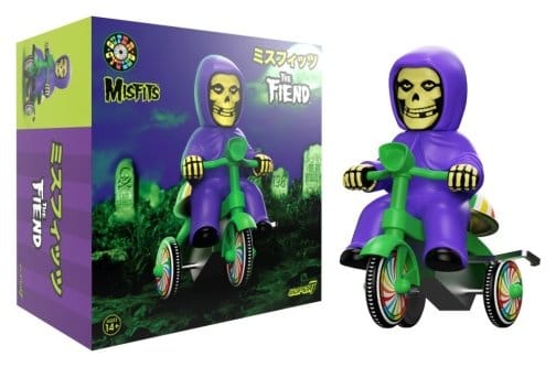 Misfits Super Cycles Fahrzeug Fiend (Purple w/ Green Trike)