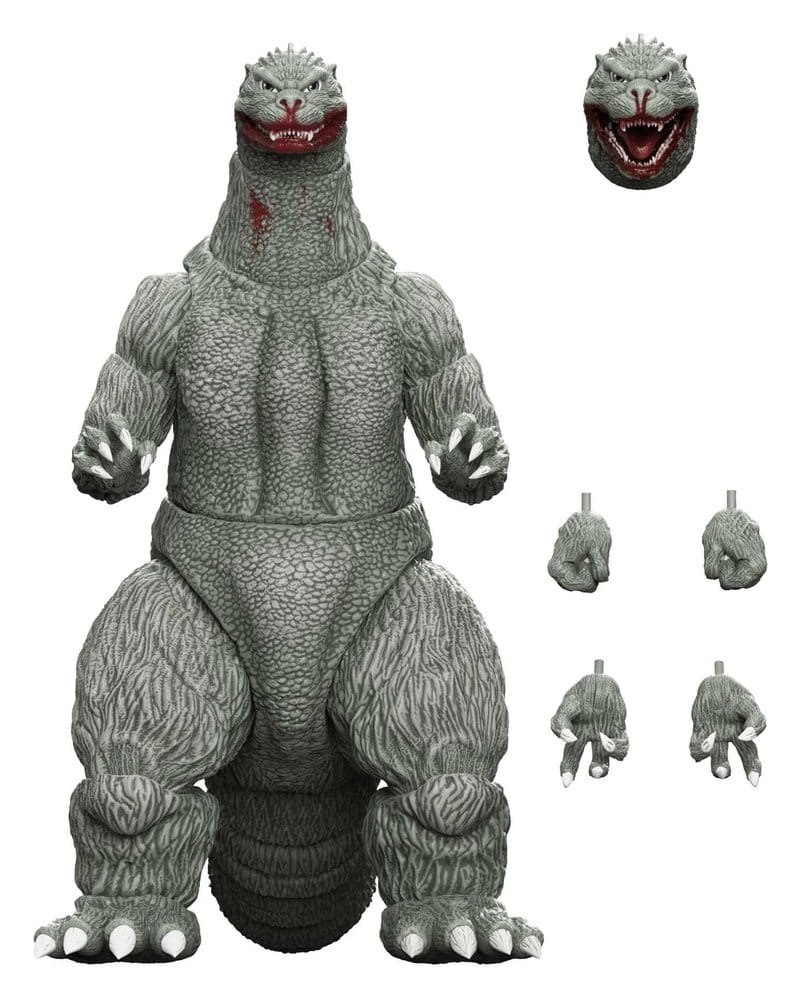 Godzilla (1989) Toho Ultimates Actionfigur Godzilla (Greyscale Comic Book - Thirsty for Blood) 24 cm