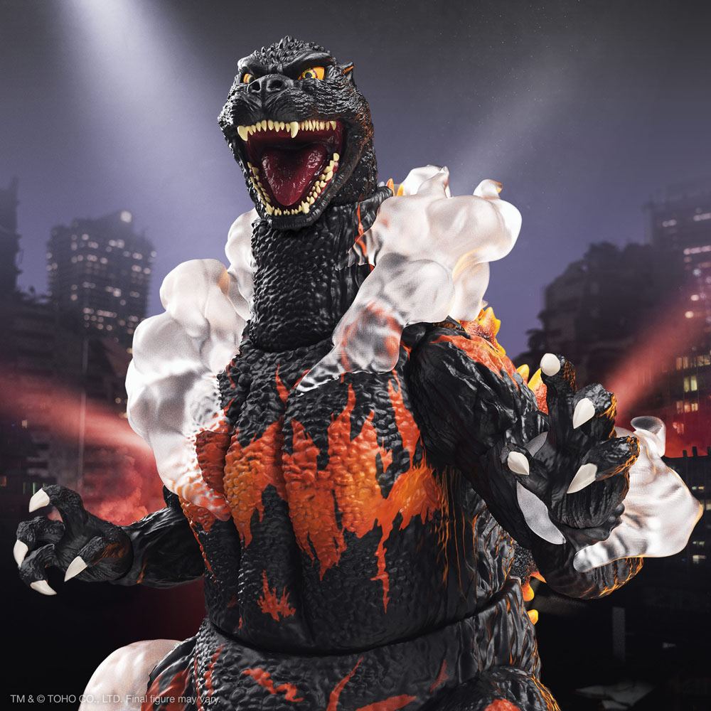 Toho Ultimates Actionfigur Burning Godzilla 1995 20 cm