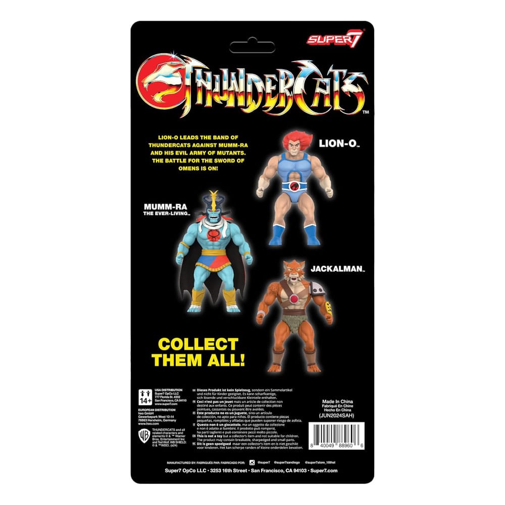 Thundercats Vintage Collection Actionfigur Wave 1 Jackalman 14 cm