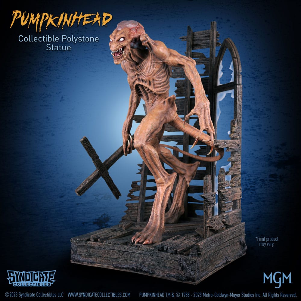 Das Halloween Monster Statue 1/4 Pumpkinhead Apex Edition 70 cm