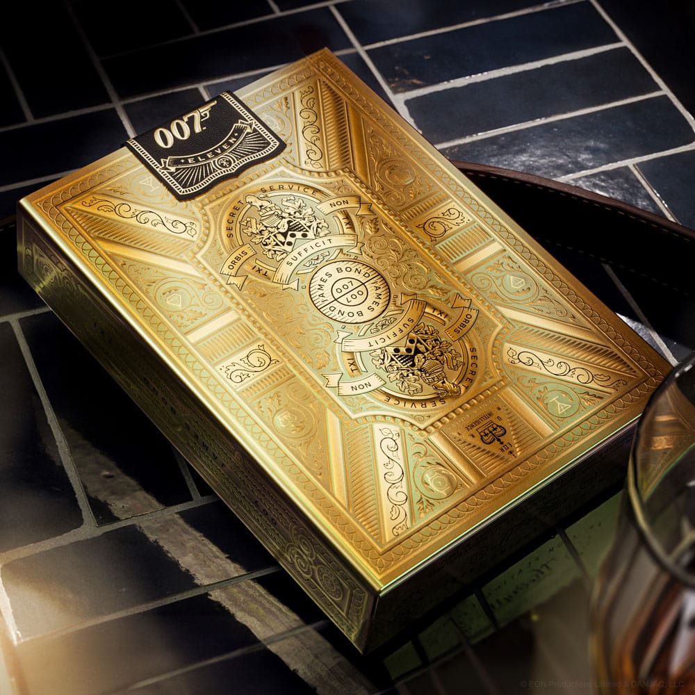 James Bond Spielkarten Box Set James Bond Gold Edition