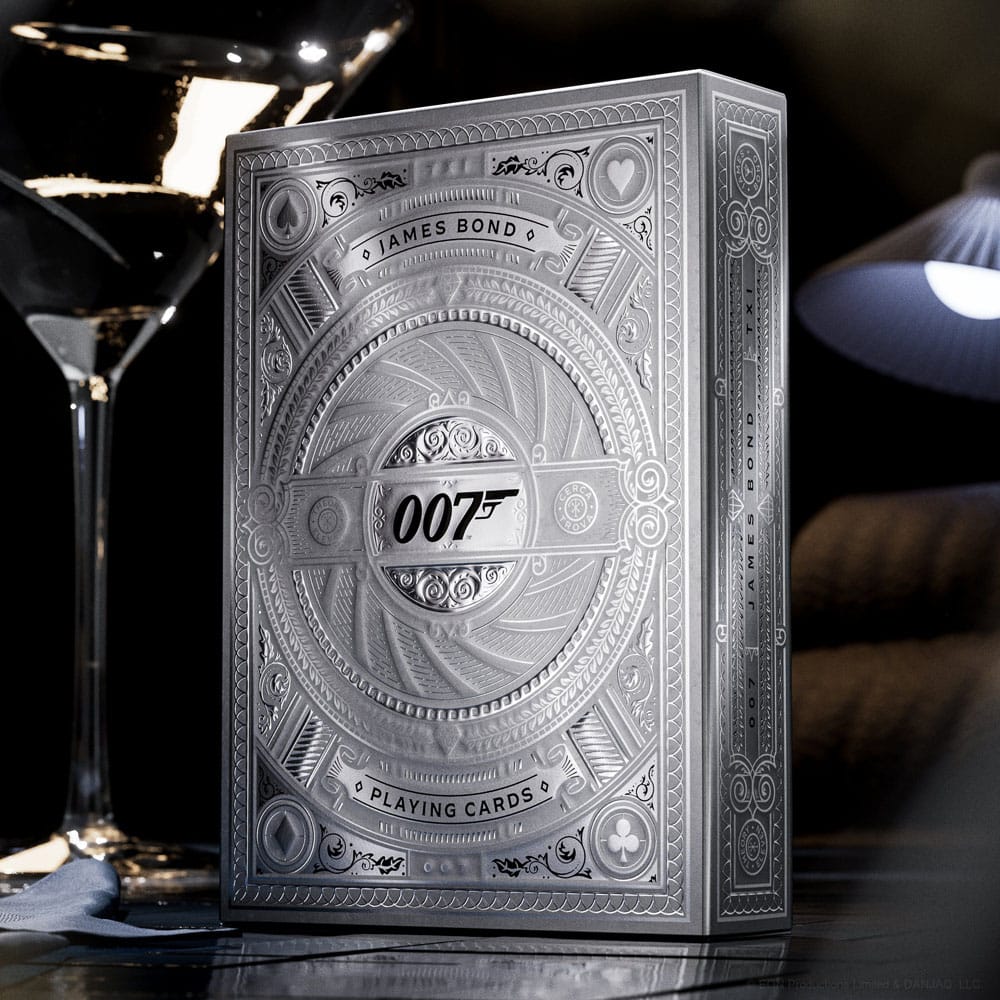 James Bond Spielkarten Silver Edition