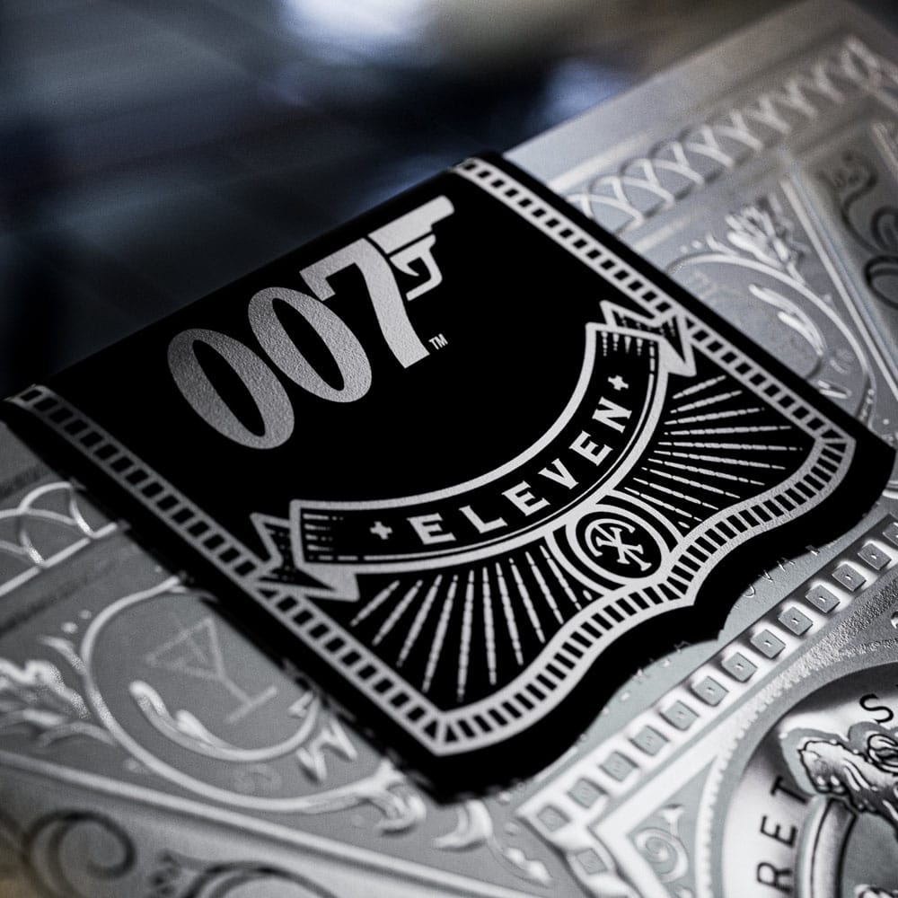 James Bond Spielkarten Silver Edition