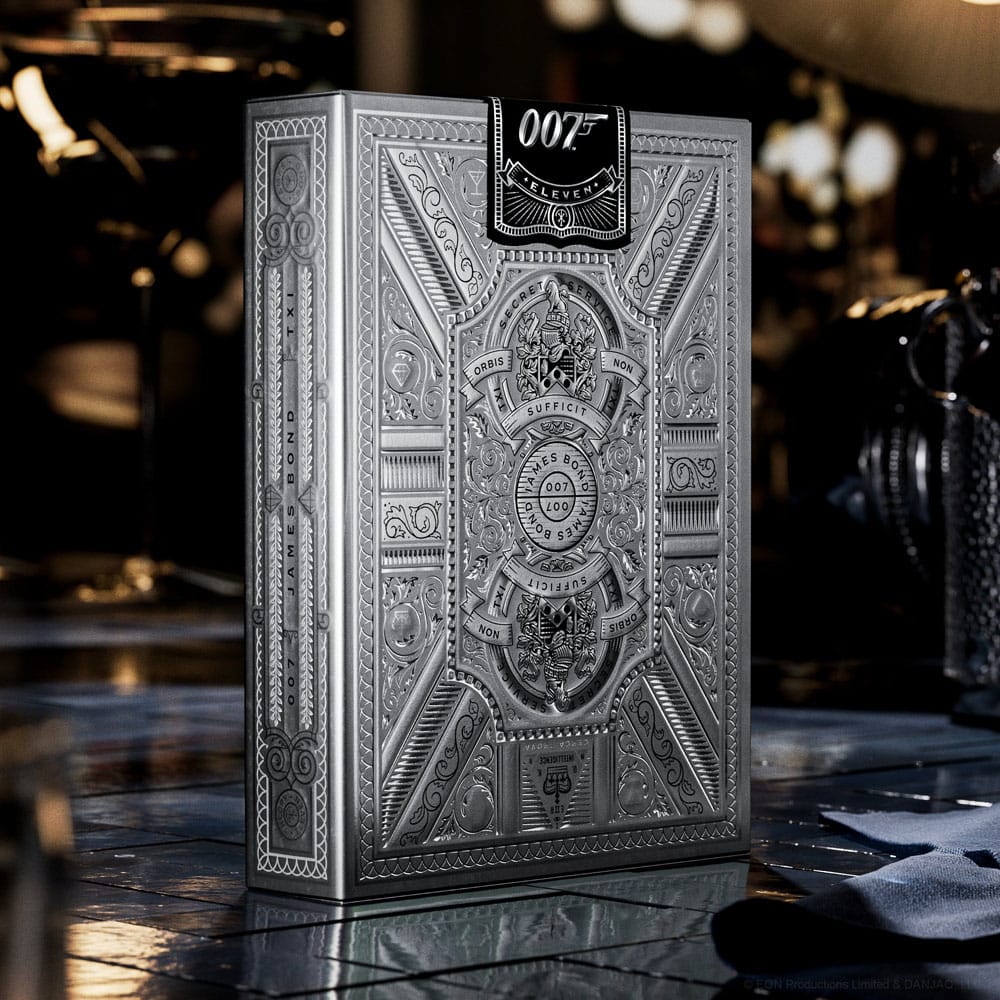 James Bond Spielkarten Silver Edition